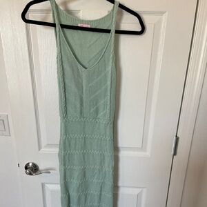 Pink lily Knitted dress